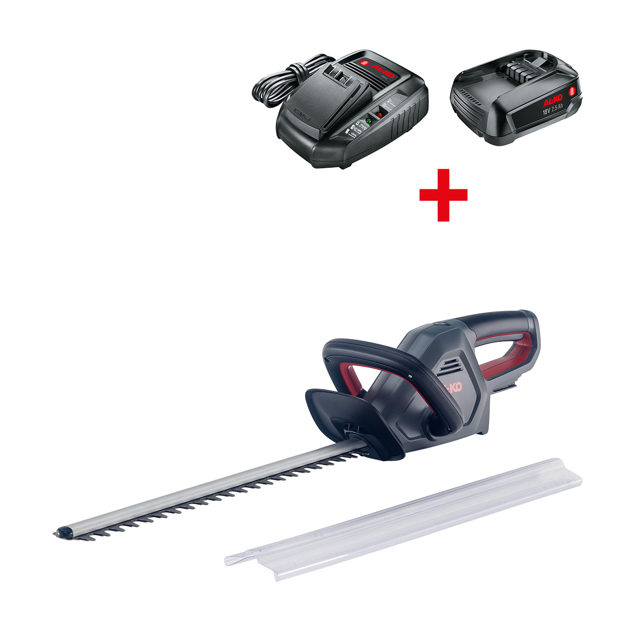 NOŻYCE DO ŻYWOPŁOTU HT 1845 AL-KO 18 V COMFORT (ZESTAW)